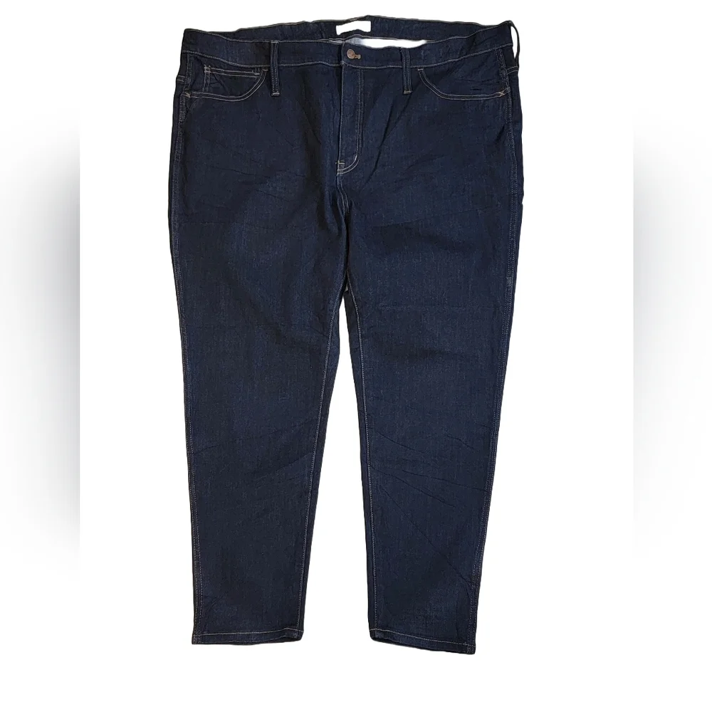Madewell Roadtripper Jeggings Jeans Womens Skinny Highwaist Dark Wash‎ Size 36